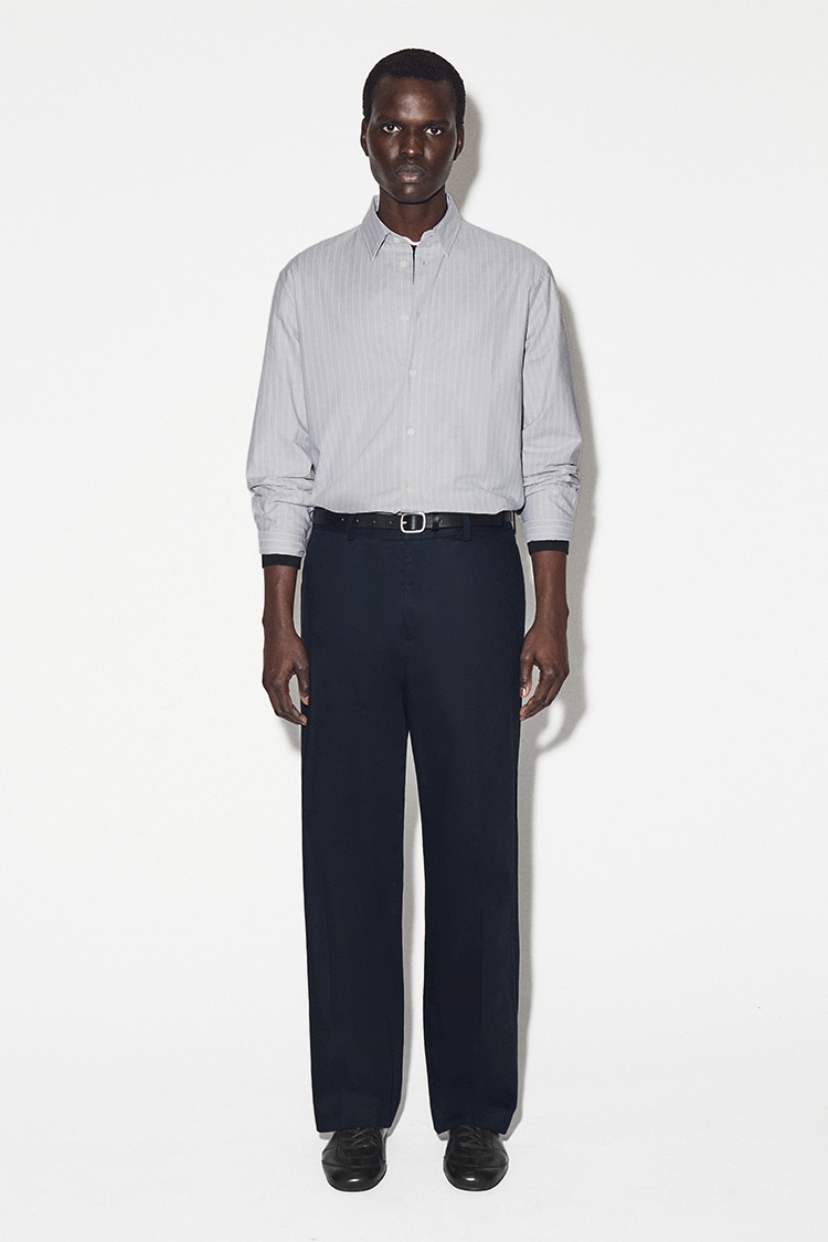 コットンオックスフォードシャツ